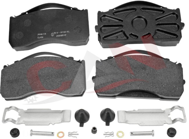 MERCEDES - KIT DE PLAQUETTES DE FREIN À DISQUE 000 421 1110